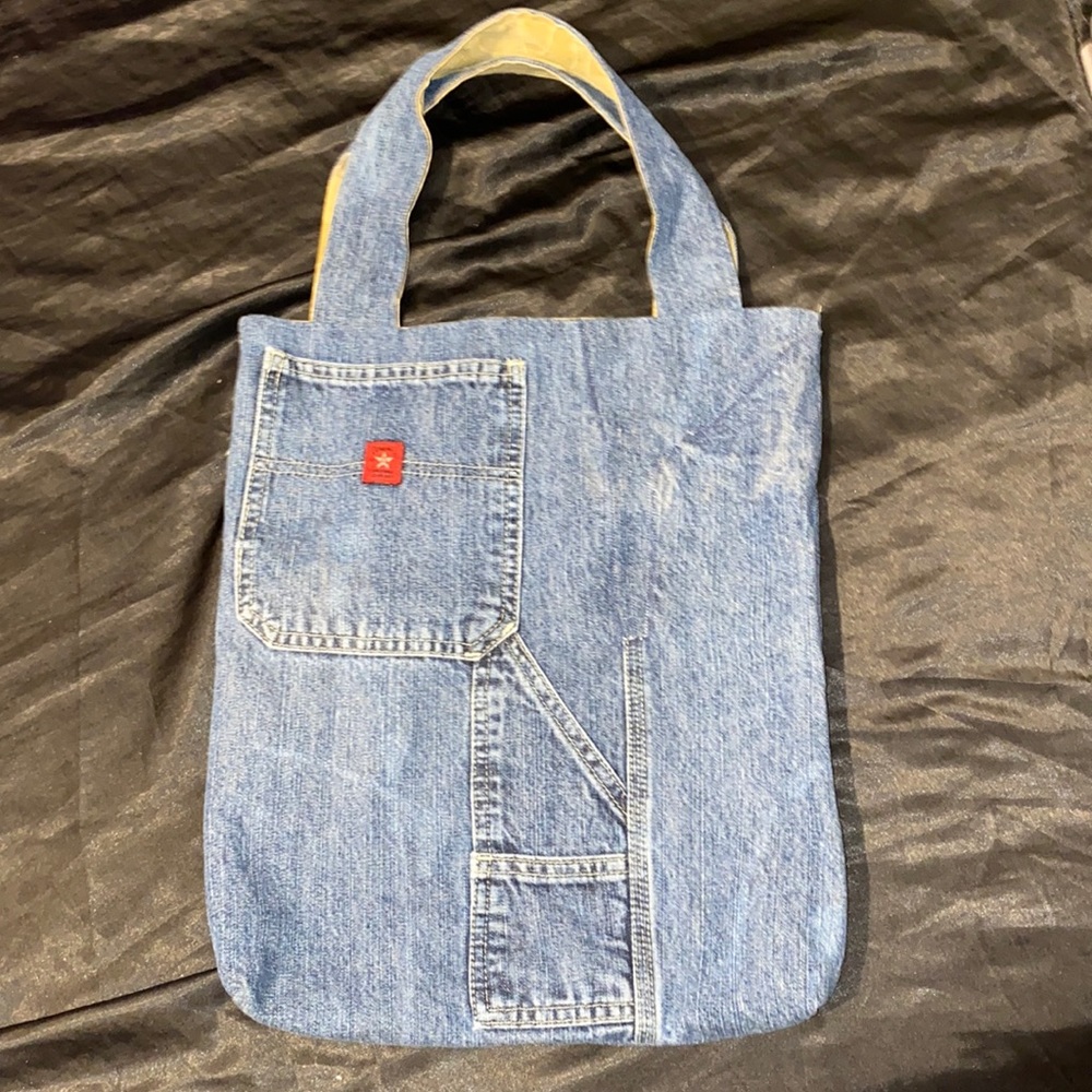 Arizona Jean co denim tote bag